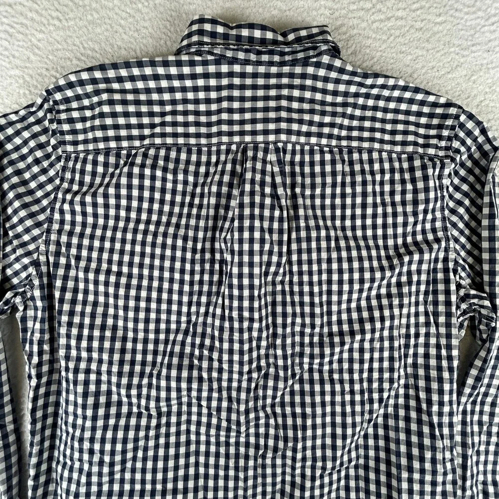 Gap Shirt Mens Large Plaid Gingham Button Down Lot of 2 Flannel Casual